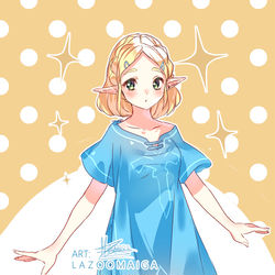 This is a pixiv picture whose title is Zelda has two moods.