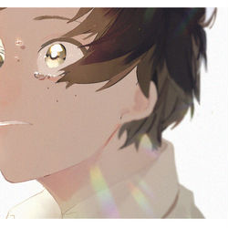 This is a pixiv picture whose title is 涙.