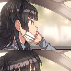 This is a pixiv picture whose title is は？.
