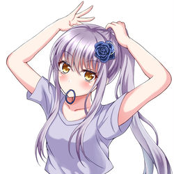 This is a pixiv picture whose title is 練習着友希那さん.