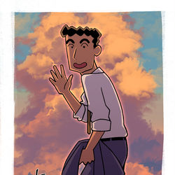 This is a pixiv picture whose title is ひろし.