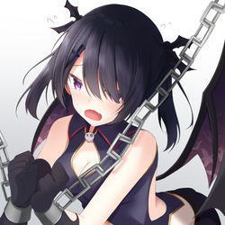 This is a pixiv picture whose title is クソ雑魚悪魔ちゃん.