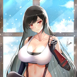 This is a pixiv picture whose title is ティファ.