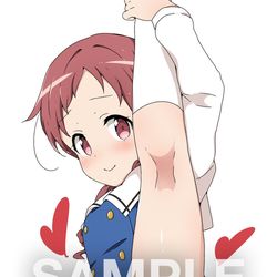 This is a pixiv picture whose title is skebよりメグちゃん.