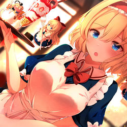 This is a pixiv picture whose title is メイドアリス.