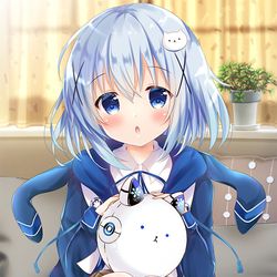 This is a pixiv picture whose title is クロラビチノちゃん☆.