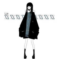 This is a pixiv picture whose title is Lizちゃん.