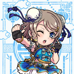 This is a pixiv picture whose title is 曜ちゃんおめでとぉぉぉ！！！⚓️🎂🎉✨.