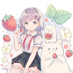 This is a pixiv picture whose title is 🍓.