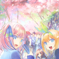 This is a pixiv picture whose title is 卒業.