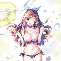 This is a pixiv picture whose title is プロデューサー！キウイうまか！.