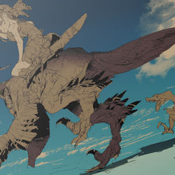 This is a pixiv picture whose title is 空は飛ばなくてもいい.