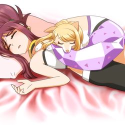 This is a pixiv picture whose title is おやすみAhri.