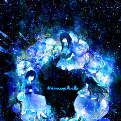 This is a pixiv picture whose title is Nemophila.