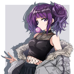 This is a pixiv picture whose title is 摩美々.