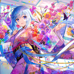 This is a pixiv picture whose title is 花宴.