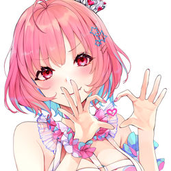 This is a pixiv picture whose title is お願い○○○くれ！.