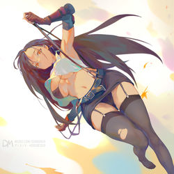 This is a pixiv picture whose title is 蒂法.
