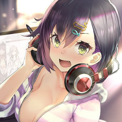 This is a pixiv picture whose title is もうあさ！？.