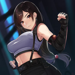This is a pixiv picture whose title is ティファ.