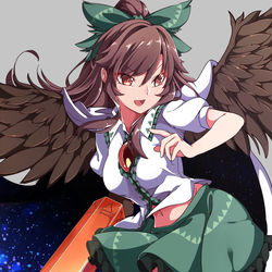 This is a pixiv picture whose title is お空.