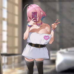 This is a pixiv picture whose title is 枕チャレンジ😎.