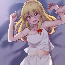 This is a pixiv picture whose title is 魔理沙ちゃん落書き.