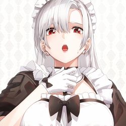 This is a pixiv picture whose title is 😯.