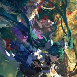 This is a pixiv picture whose title is -落書-.