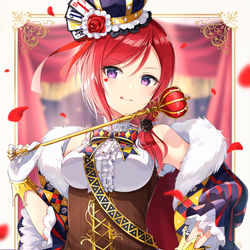 This is a pixiv picture whose title is 真姫誕2020.