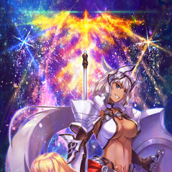 This is a pixiv picture whose title is 神を撃ち落とす者達.