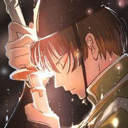 This is a pixiv picture whose title is 祈祷.