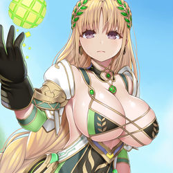 This is a pixiv picture whose title is 豊穣の女神.