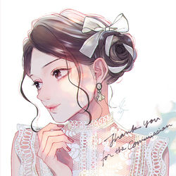 This is a pixiv picture whose title is 春めきバラヘア.