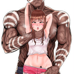 This is a pixiv picture whose title is D.Va ♥ 둠피스트.