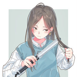 This is a pixiv picture whose title is morning.