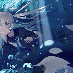 This is a pixiv picture whose title is Orca.