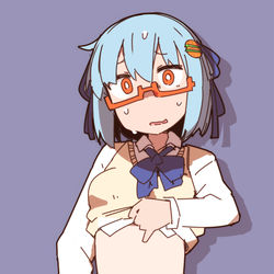 This is a pixiv picture whose title is ビール腹ちゃん.
