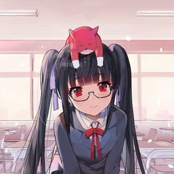 This is a pixiv picture whose title is pareo&chu2cat.
