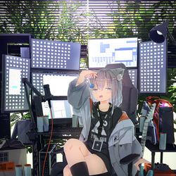 This is a pixiv picture whose title is 部屋を片付けるのが苦手.