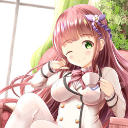 This is a pixiv picture whose title is 優雅なひととき.
