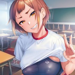 This is a pixiv picture whose title is 早めの夏.