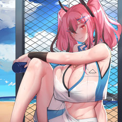 This is a pixiv picture whose title is ブレマートン.