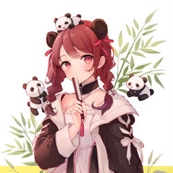 This is a pixiv picture whose title is パンダ.