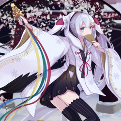This is a pixiv picture whose title is タンチョウ.