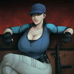 This is a pixiv picture whose title is Valentine BSAA.