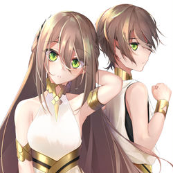 This is a pixiv picture whose title is 双子.