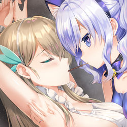 This is a pixiv picture whose title is ❤.