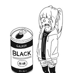 This is a pixiv picture whose title is 缶コーヒー.