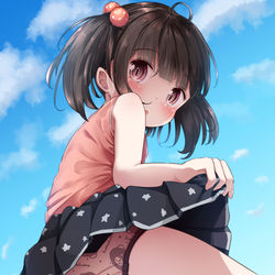 This is a pixiv picture whose title is 無知っこちゃん【CG集サンプル】.